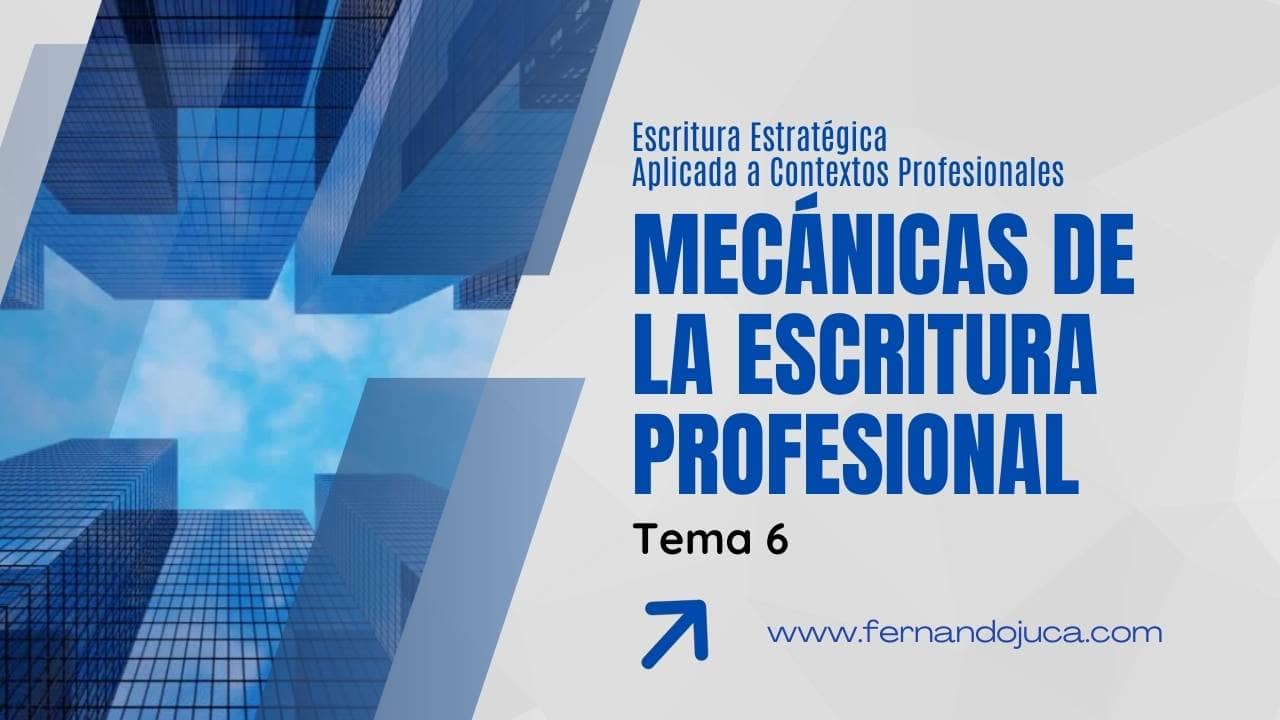 Mecánicas de la escritura profesional: precisión y corrección en documentos
