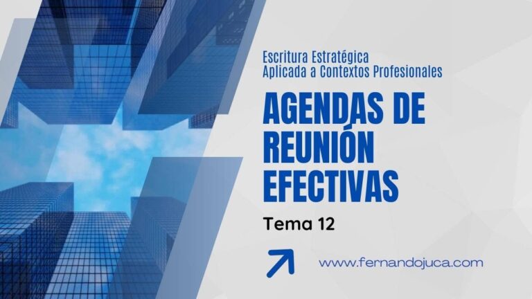 Cómo crear agendas de reunión efectivas y productivas
