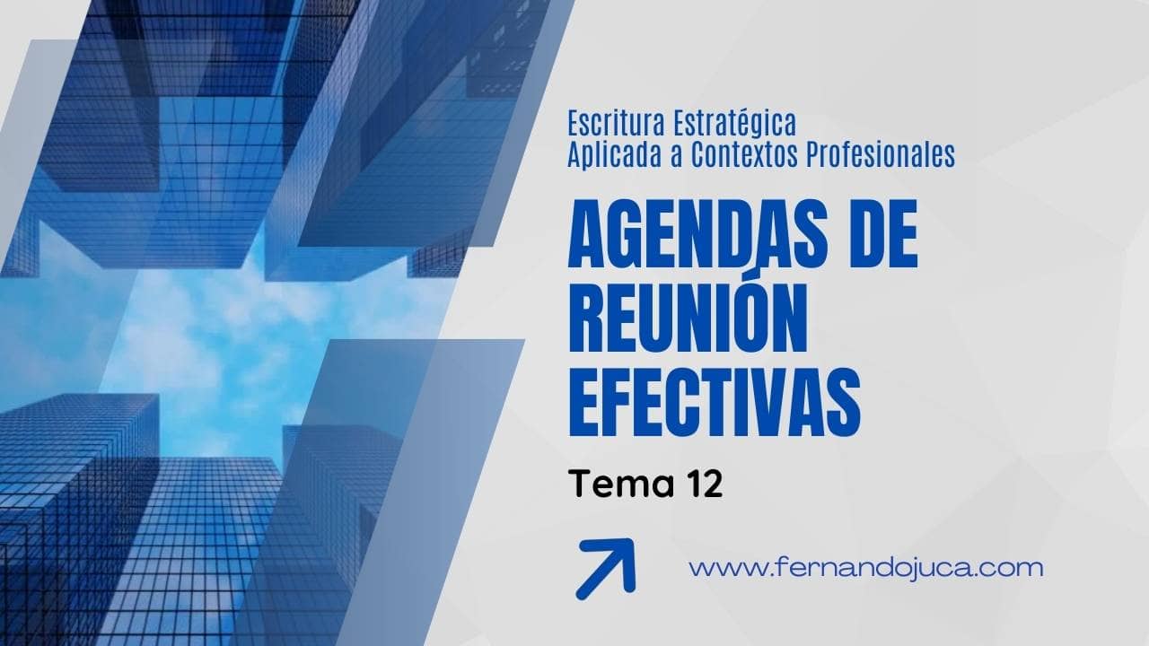 Cómo crear agendas de reunión efectivas y productivas