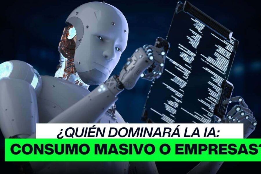 ¿Quién dominará la IA: consumo masivo o empresas?