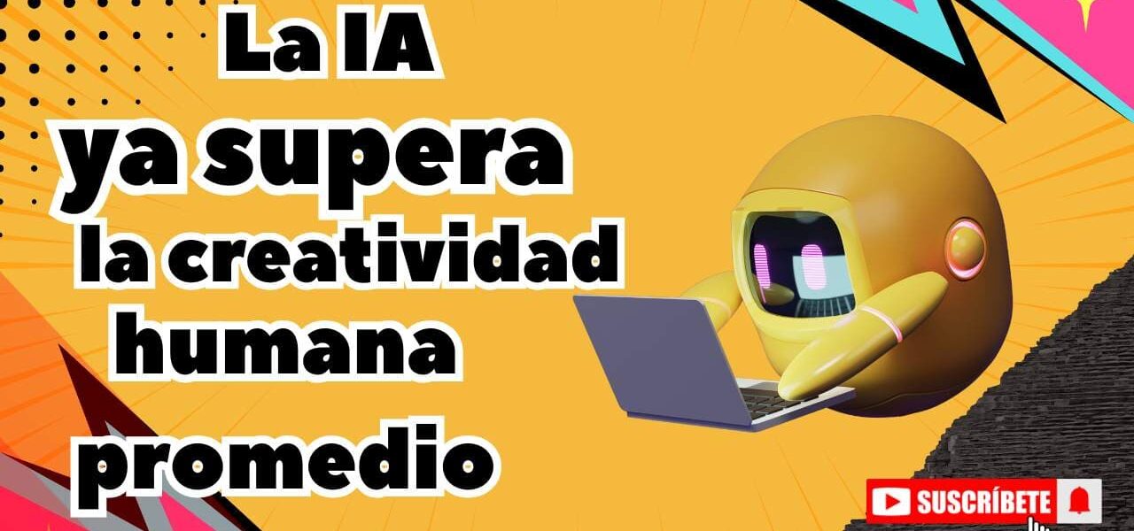 🎨 La IA ya supera la creatividad humana promedio, según estudio