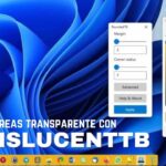 TranslucentTB: haz transparente la barra de tareas en Windows