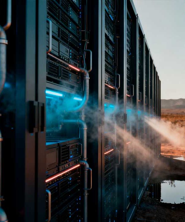 Consumo de agua e inteligencia artificial: el costo invisible de los centros de datos