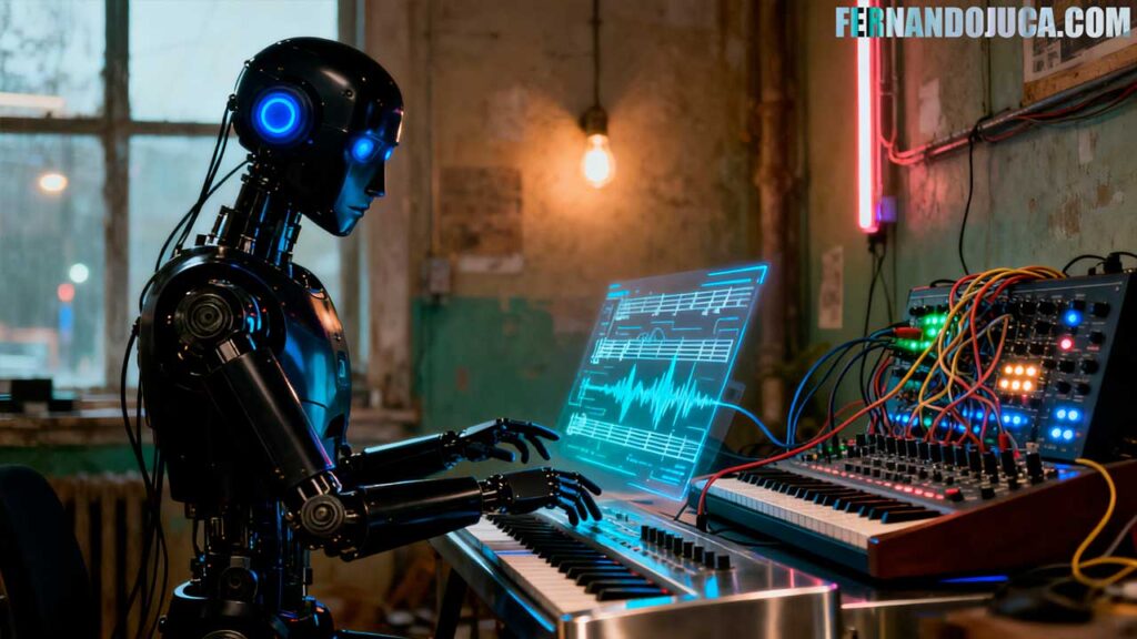 Crear canciones con Google Gemini y Lyria: IA generativa musical como herramienta estratégica