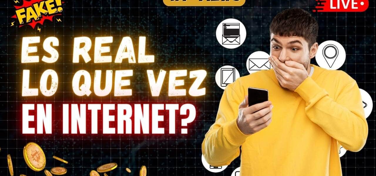 ¿Es real lo que ves en internet? Cómo detectar fake news y deepfakes 🧠🤖