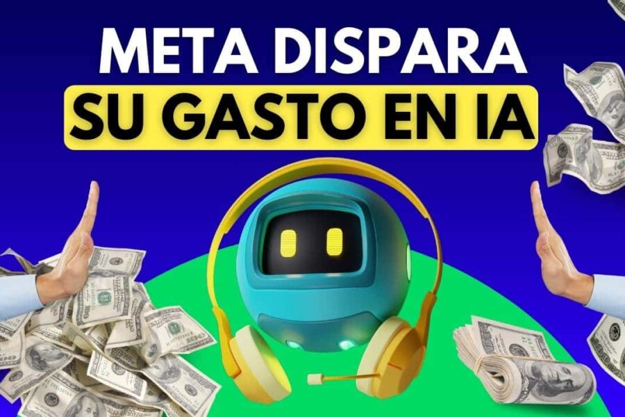 Meta dispara su gasto en IA: Zuckerberg quiere liderar cueste lo que cueste