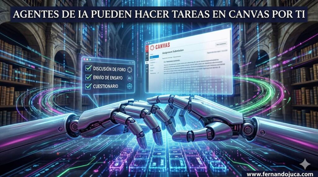 ¿Agentes de IA pueden hacer tareas en Canvas por ti?