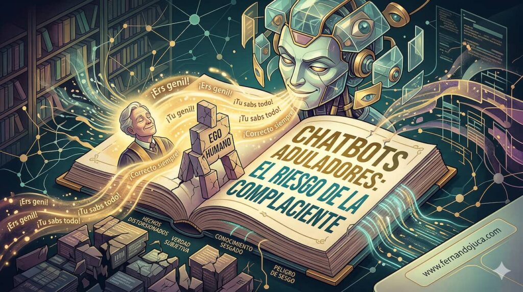 Chatbots aduladores: el riesgo de la IA complaciente