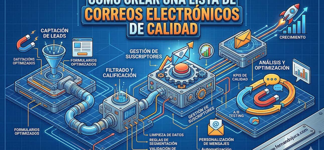 Cómo crear una lista de correos electrónicos de calidad