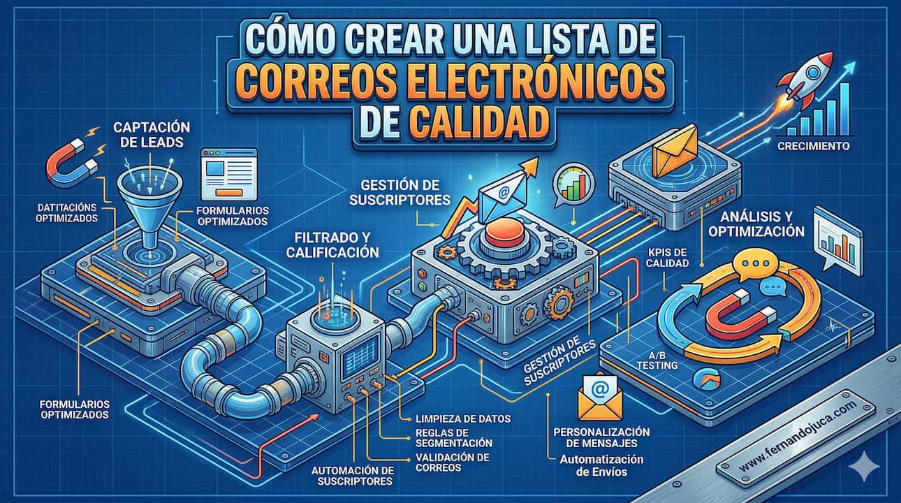Cómo crear una lista de correos electrónicos de calidad