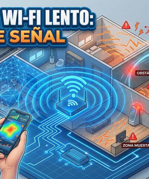 Cómo detectar zonas WiFi con mala señal en casa