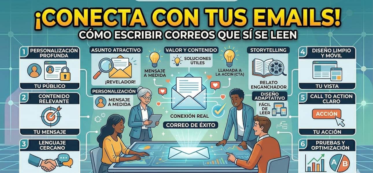 Cómo escribir correos de marketing que sí conecten