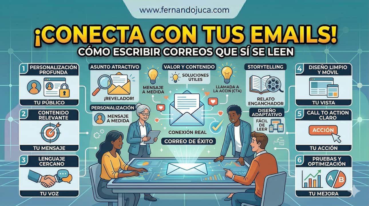 Cómo escribir correos de marketing que sí conecten