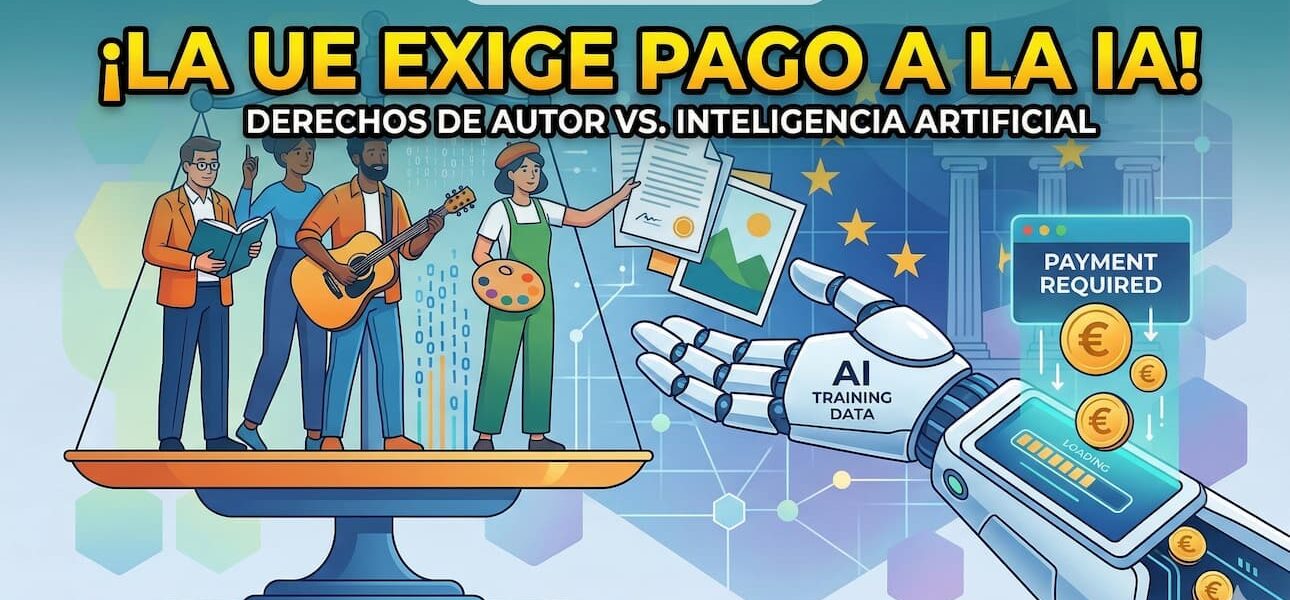 La UE quiere que la IA pague por entrenarse con obras