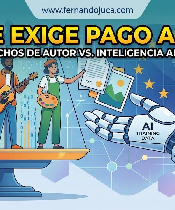 La UE quiere que la IA pague por entrenarse con obras