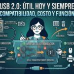 ¿Por qué el USB 2.0 sigue siendo útil hoy?