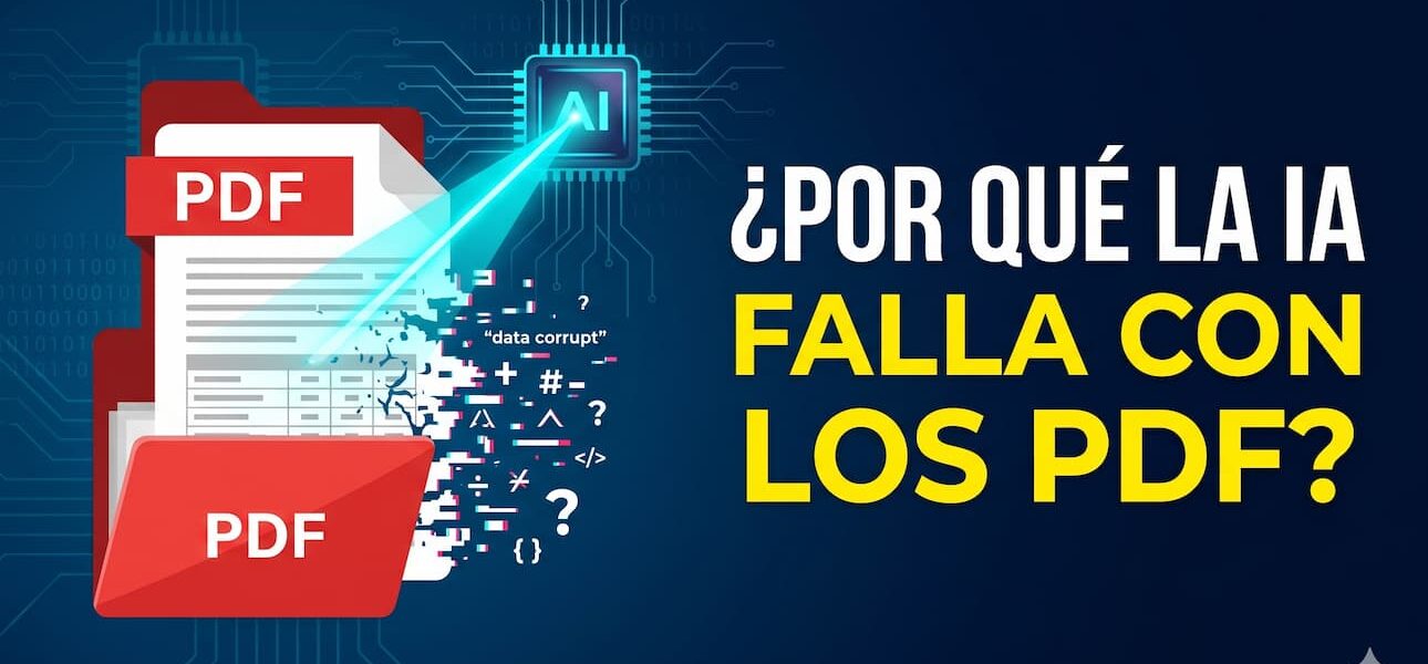 ¿Por qué la IA falla al leer archivos PDF?
