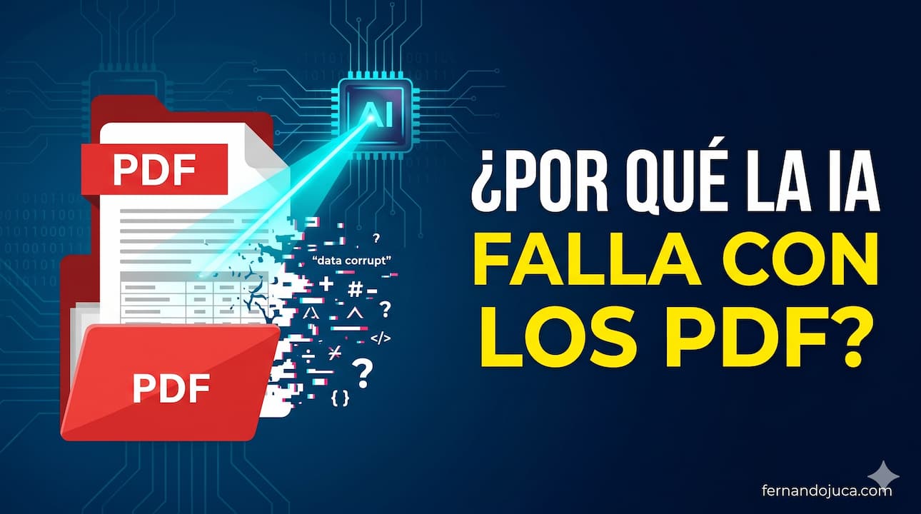 ¿Por qué la IA falla al leer archivos PDF?