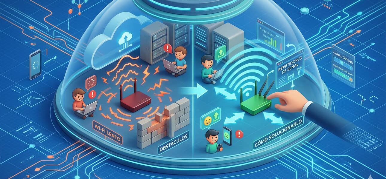 Por qué tu WiFi es lento y cómo solucionarlo