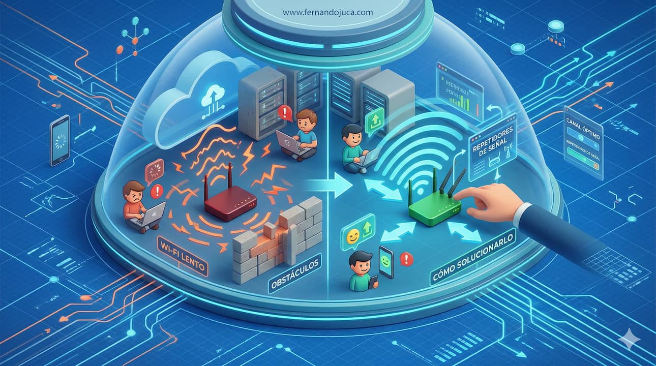 Por qué tu WiFi es lento y cómo solucionarlo