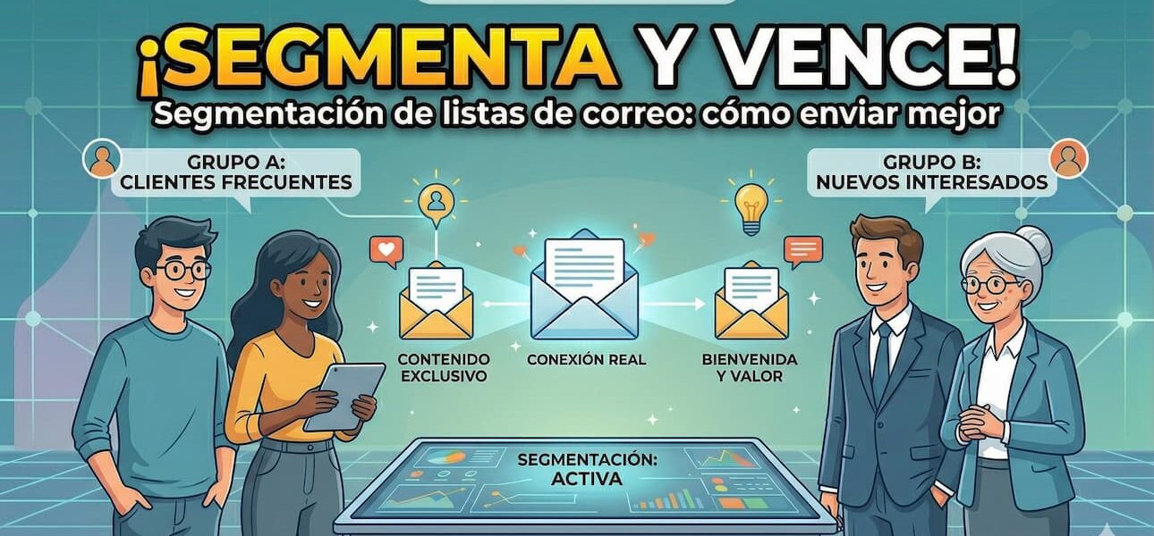 Segmentación de listas de correo: cómo enviar mejor