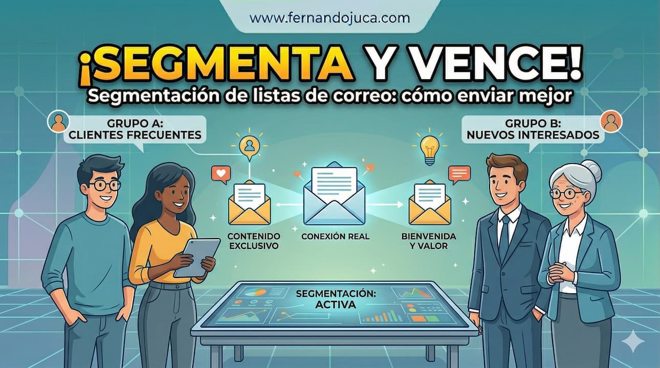Segmentación de listas de correo: cómo enviar mejor