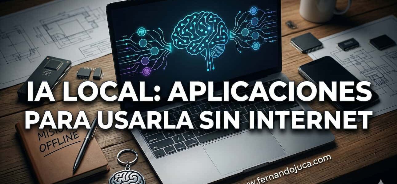IA local: aplicaciones para usar inteligencia artificial sin Internet