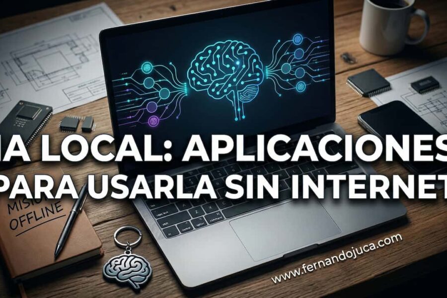 IA local: aplicaciones para usar inteligencia artificial sin Internet