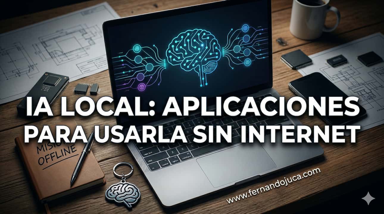 IA local: aplicaciones para usar inteligencia artificial sin Internet