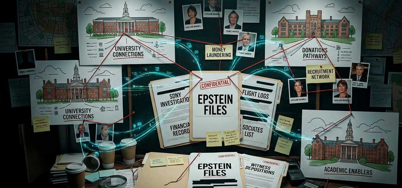 Los archivos Epstein salpican a universidades de élite como Harvard y UCLA
