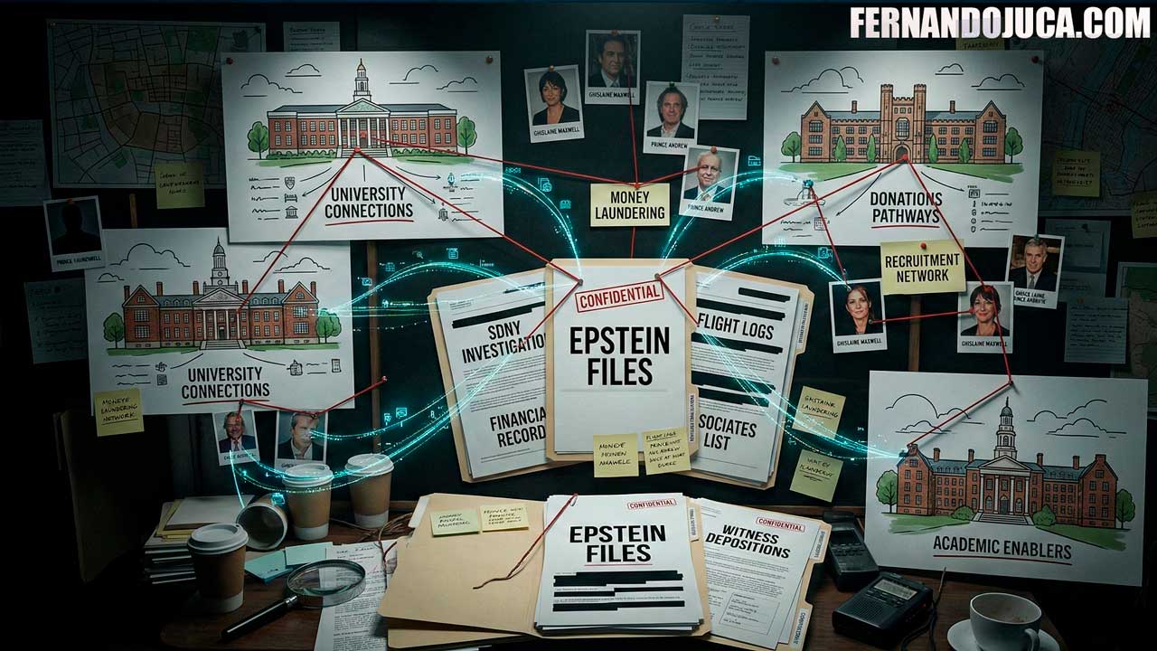 Los archivos Epstein salpican a universidades de élite como Harvard y UCLA