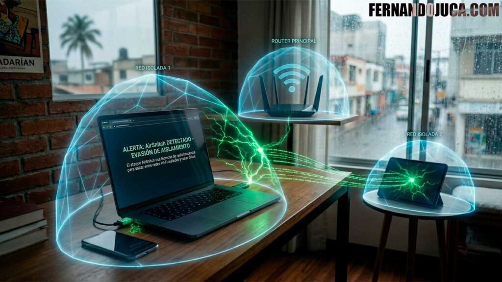 AirSnitch: el nuevo ataque Wi-Fi que puede evadir el aislamiento de red