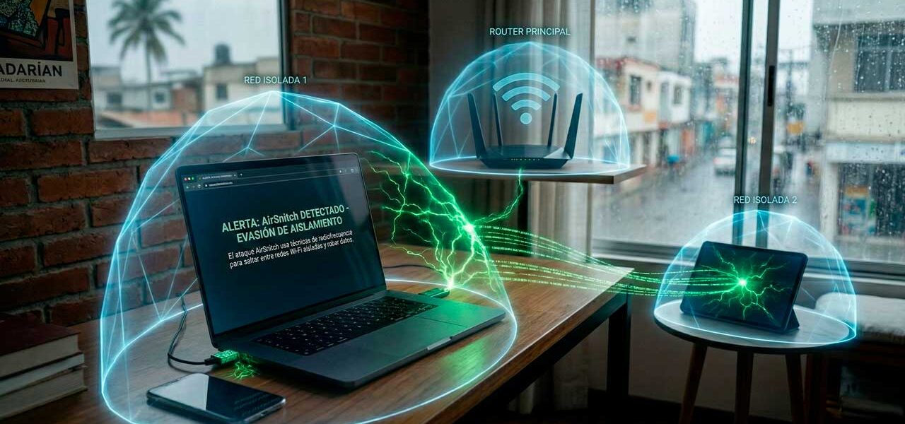 AirSnitch: el nuevo ataque Wi-Fi que puede evadir el aislamiento de red