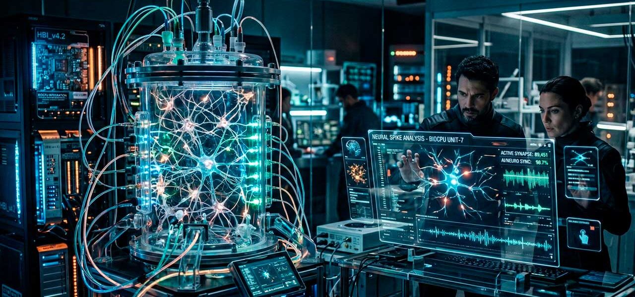 Así programan neuronas humanas en la primera biocomputadora de Europa