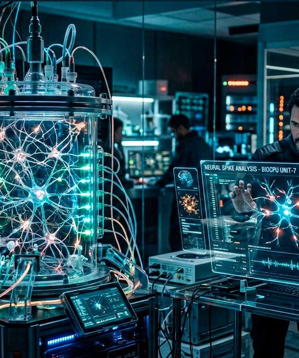 Así programan neuronas humanas en la primera biocomputadora de Europa