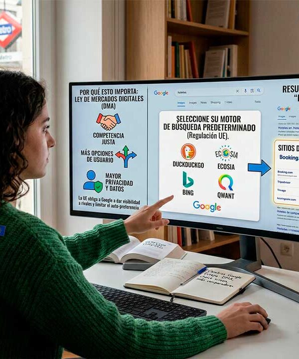 Por qué las búsquedas de Google están cambiando en Europa