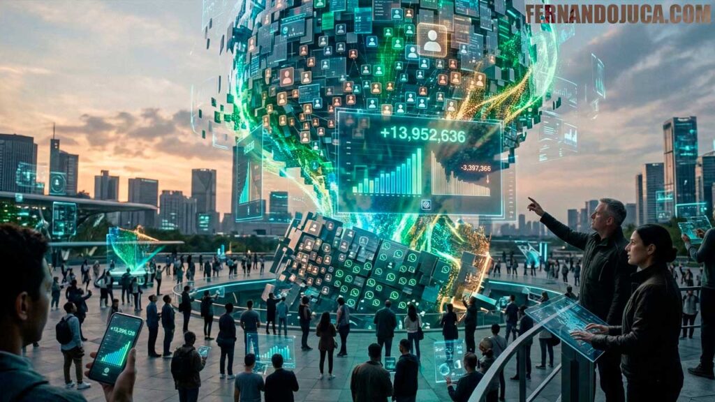 ChatGPT rompe récords de usuarios y amenaza el reinado de WhatsApp