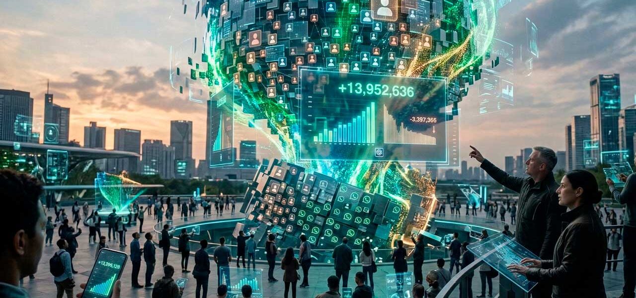 ChatGPT rompe récords de usuarios y amenaza el reinado de WhatsApp