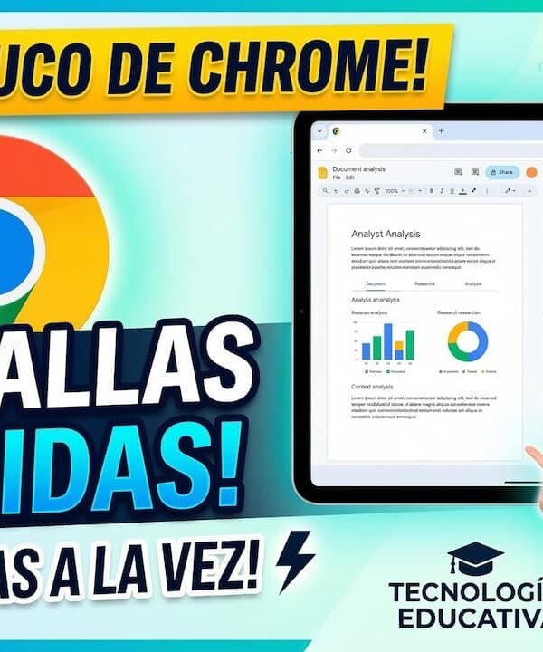 Cómo usar la función de pestañas divididas en Google Chrome