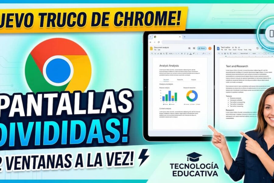 Cómo usar la función de pestañas divididas en Google Chrome