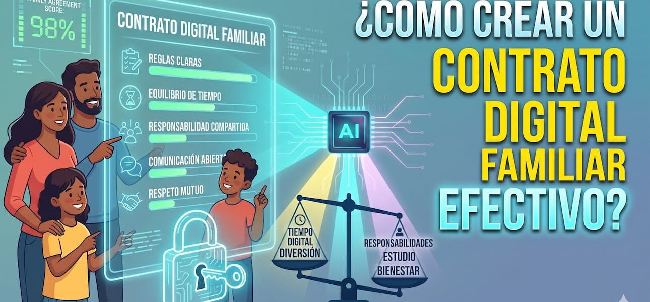¿Cómo crear un contrato digital familiar efectivo?