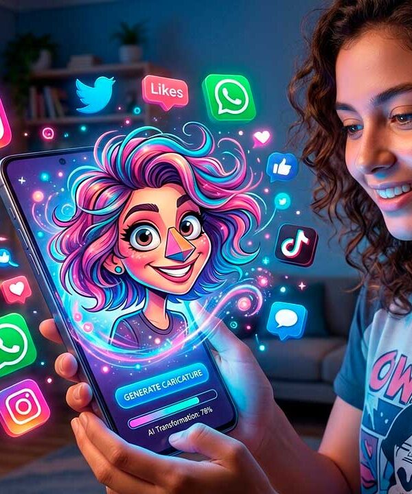 El reto viral para crear tu caricatura con ChatGPT y triunfar en redes