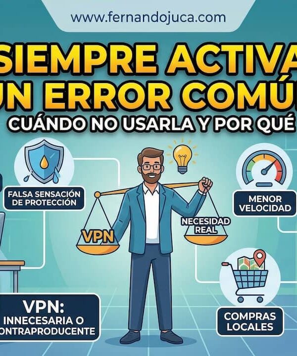 Cuándo no usar una VPN y por qué no siempre compensa
