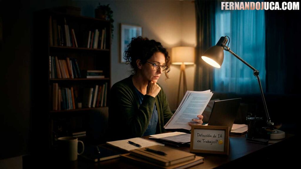 ¿Cómo detectar si un trabajo fue hecho con IA como ChatGPT?