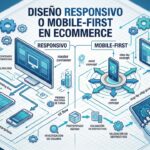 Diseño responsivo o mobile-first en ecommerce: cuál conviene más