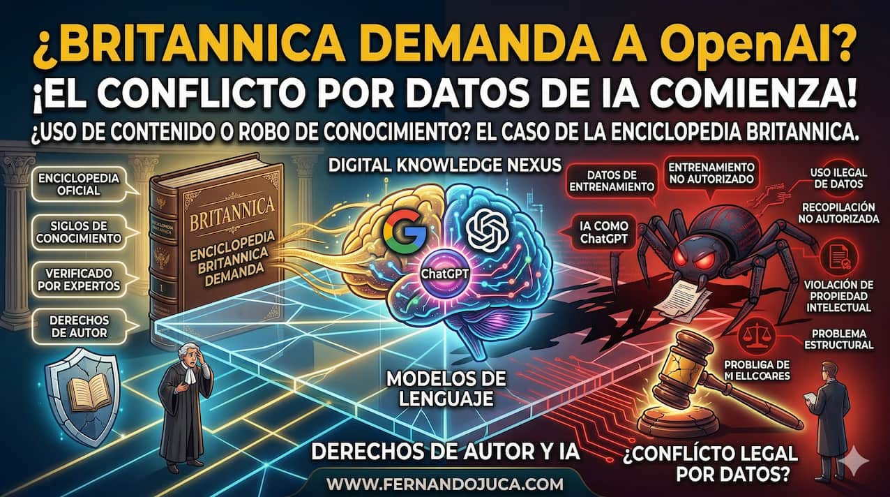 La Enciclopedia Britannica demanda a OpenAI por uso de contenido