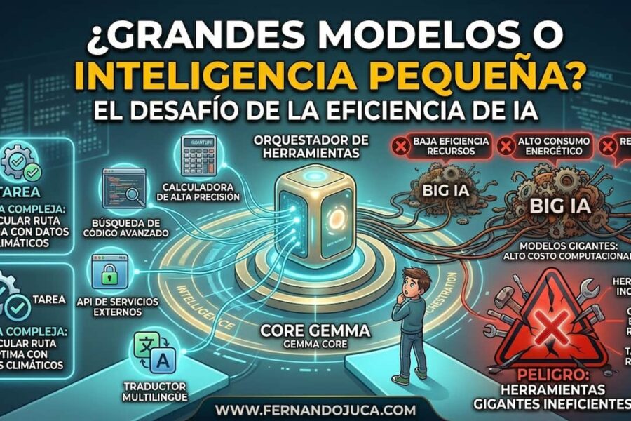 FunctionGemma: IA pequeña que elige herramientas