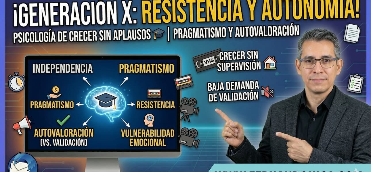 Generación X: la psicología de crecer sin aplausos