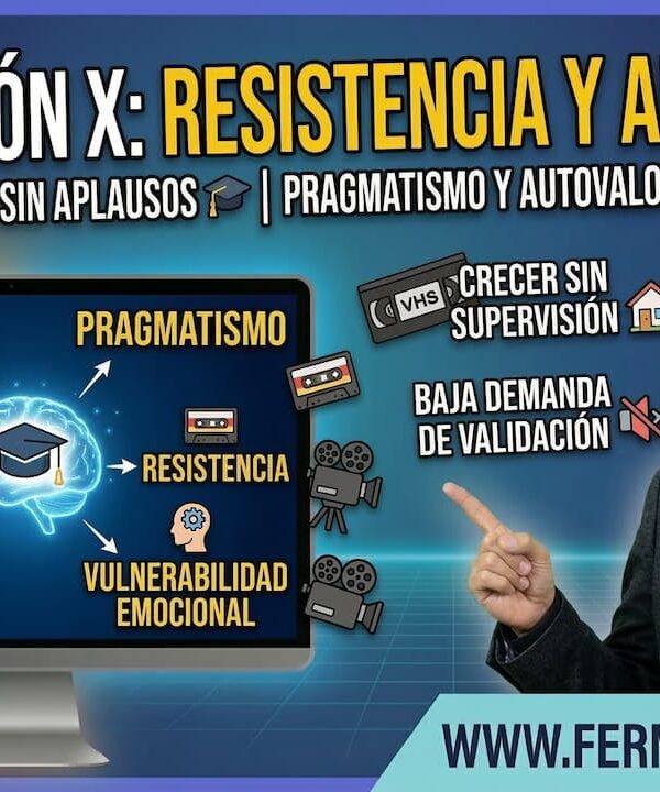 Generación X: la psicología de crecer sin aplausos