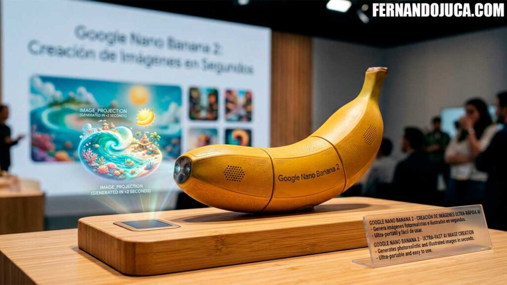 Google Nano Banana 2: la nueva IA para crear imágenes en segundos